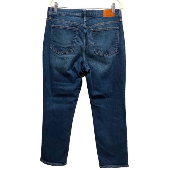 J Crew Cropped Slim Boyfriend Jean, Med Wash, 29 - Picture 2 of 10